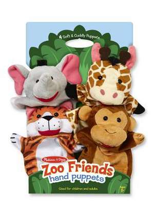 Zoo Friends Hand Puppets de Melissa & Doug