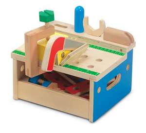 Hammer & Saw Tool Bench de Melissa & Doug