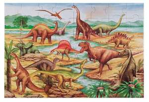 Dinosaurs Floor (48 PC) de Melissa & Doug