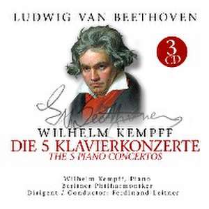 Sämtliche Klavierkonzerte 1-5 (GA) de Wilhelm Kempff