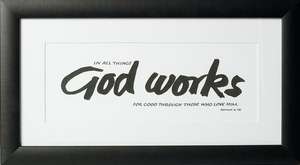 God Works Print: Collectible Trading Cards