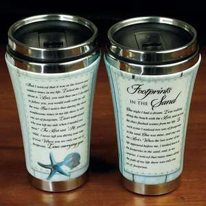 Footprints Travel Mug