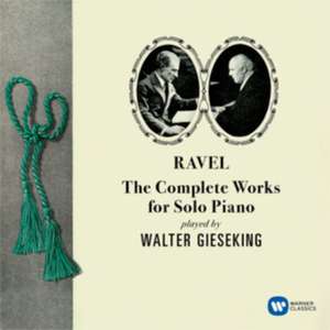 Sämtl.Werke für klavier solo (mono,remastered) de Walter Gieseking