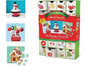 Puzzle Adventkalender - Sweet Christmas. 1200 Puzzleteile