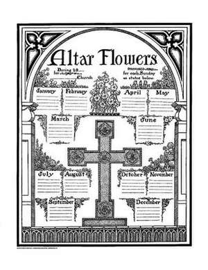 Altar Flower Chart #1 de Morehouse Publishing