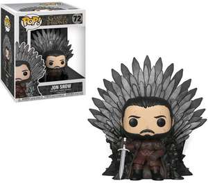 Pop Game of Thrones Jon Snow on Iron Throne Vinyl Figue de Funko