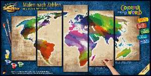 Schipper Malen nach Zahlen - Colorful World (Polypt.) de Schipper