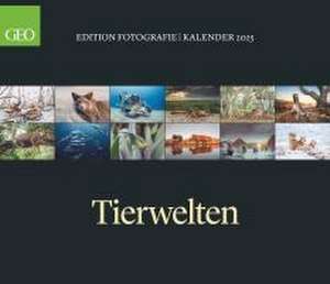 GEO Edition: Tierwelten 2025 - Wand-Kalender - Tier-Kalender - 70x60 de Gruner+Jahr GmbH