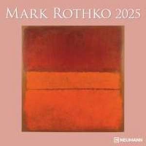 Mark Rothko 2025 - Wand-Kalender - Broschüren-Kalender - 30x