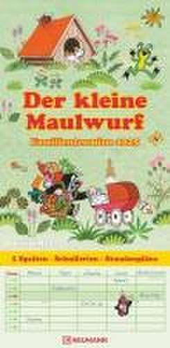 Der kleine Maulwurf 2025 Familienplaner - Familien-Timer - Termin-Planer - Kinder-Kalender - Familien-Kalender - 22x45 de Neumann