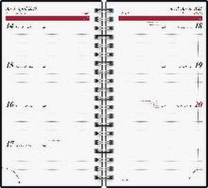 rido/idé 7014104015 Taschenkalender Modell Timing 2 (2025) "Confetti"| 2 Seiten = 1 Woche| A6| 176 Seiten| PP-Einband| mint