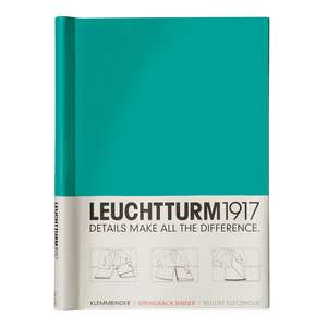 Springback binder Leuchtturm: Emerald, 200 de file