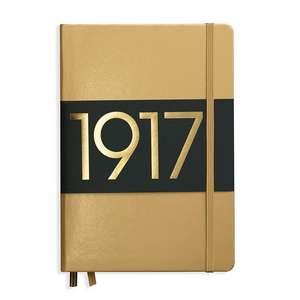 Notebook Medium (A5) Gold: Hardcover