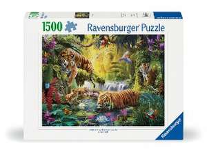 Adult puzzle 1500 Teile - Idylle am Wasserloch