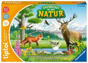 Ravensburger tiptoi Spiel 00121 Unterwegs in der Natur - Heimische Natur und Tiere entdecken, Lernspiel für Kinder ab 4 Jahren, für 1-4 Spieler de Kai Haferkamp