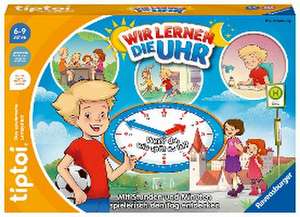 Ravensburger tiptoi® Spiel 00126 - Wir lernen die Uhr - interaktives Lernspiel ab 6 Jahren, mit digitaler und analoger Uhr zum selbst einstellen de Kai Haferkamp