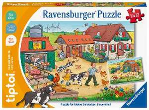 Ravensburger tiptoi 00136 Puzzle für kleine Entdecker: Bauernhof, Puzzle für Kinder ab 3 Jahren, für 1 Spieler de Carolin Görtler