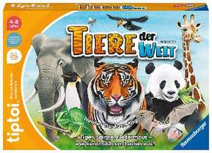 Ravensburger tiptoi Spiel 00171 Tiere der Welt, Erkenne die Tiere anhand ihrer Eigenschaften, Lernspiel für 1-4 Kinder von 4-8 Jahren de Gunter Baars