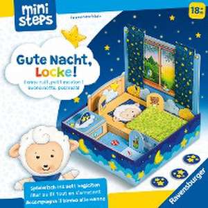 Ravensburger ministeps 4196 Gute Nacht, Locke! - Spielerisch ins Bett begleiten - Für ein entspanntes Einschlaf-Ritual, Spielzeug ab 18 Monate de Susanne Schiefelbein