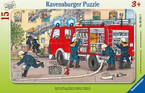 Mein Feuerwehrauto. Puzzle mit 15 Teilen de Wolfgang Metzger