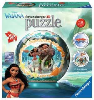 Disney Vaiana 3D Puzzle-Ball 108 Teile