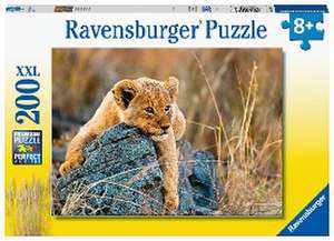 Ravensburger Kinderpuzzle - Kleiner Löwe - 200 Teile Puzzle für Kinder ab 8 Jahren