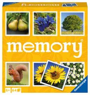 Ravensburger Natur memory® - 20881 - der Spieleklassiker für alle Naturfreunde, Merkspiel für 2-8 Spieler ab 6 Jahren de William H. Hurter