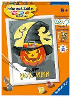 Ravensburger Malen nach Zahlen 23601 - Happy Halloween - Kinder ab 9 Jahren