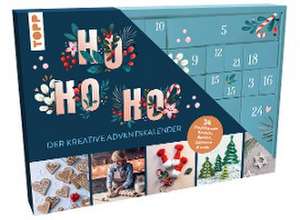 Ho Ho Ho - Der kreative Adventskalender. 24 Projekte zum Basteln, Backen, Gärtnern und mehr. Mit Anleitungsbuch und Material de Frechverlag