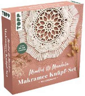 Mindful Mandala - Makramee-Knüpf-Set: Wandbehang. Mit Anleitung und Material zum Selberknüpfen de Frechverlag