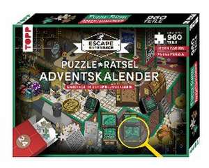 Puzzle-Rätsel-Adventskalender - Sabotage in der Spielzeugfabrik. 24 Puzzles mit insgesamt 960 Teilen de Hans Pieper