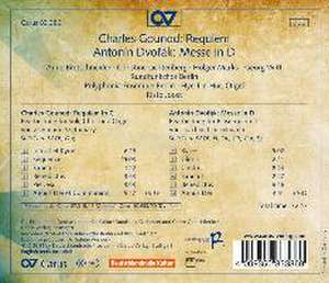 Requiem in C (arr. für Soli, Chor & Orgel) - Messe in D (arr. für Soli, Chor & Bläserquintett) de Charles Gounod