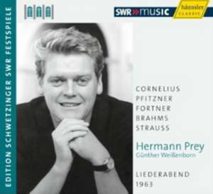 Liederabend 1963 de Hermann Prey