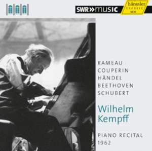 Piano Recital 1962 de Wilhelm Kempff