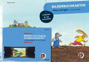 Bilderbuchkarten 'Hase und Igel' von Axel Scheffler de Michael Fink