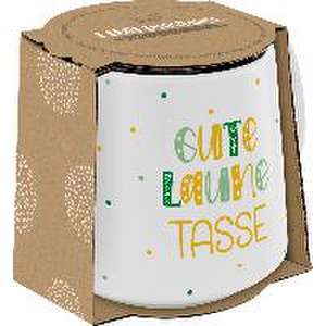 GRUSS & CO Tasse konisch "Gute Laune Tasse"