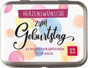 Herzenswünsche zum Geburtstag de Groh Verlag