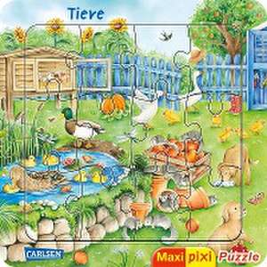 Maxi Pixi: Maxi-Pixi-Puzzle VE 5: Tiere (5 Exemplare) de Christine Henkel