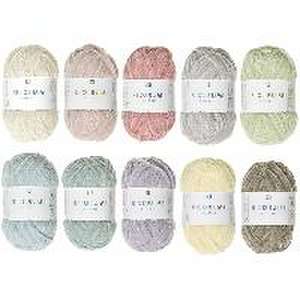 Ricorumi Set 10er "Nilli Nilli pastel", Farben: 002, 005, 007, 025, 018, 014, 016, 011, 003, 022