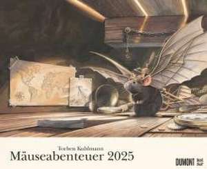 Torben Kuhlmann Mäuseabenteuer 2025 - DUMONT Kinder-Kalender - Querformat 52 x 42,5 cm - Spiralbindung de DUMONT Kalender