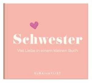 Schwester. Viel Liebe in einem kleinen Buch de Elma Van Vliet