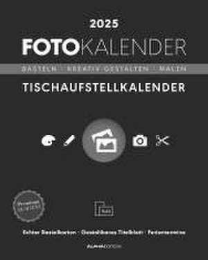 Creative Line Tischaufsteller hoch 2025 - Kreativ-Kalender - DIY-Kalender - Kalender-zum-Basteln - Tischkalender - 16x20 de Alpha Edition