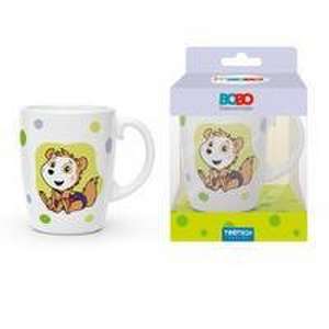 Trötsch Bobo Siebenschläfer Kindertasse grün Geschenktasse aus Porzellan de Trötsch Verlag