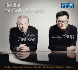 Cellorecital de Wen-Sinn/Oetiker Yang