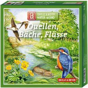 Natur-Memo "Quellen, Bäche, Flüsse" de Quelle & Meyer Verlag GmbH