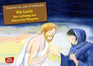 Via Lucis. Der Lichtweg von Ostern bis Pfingsten. Kamishibai Bildkartenset. de Monika Arnold