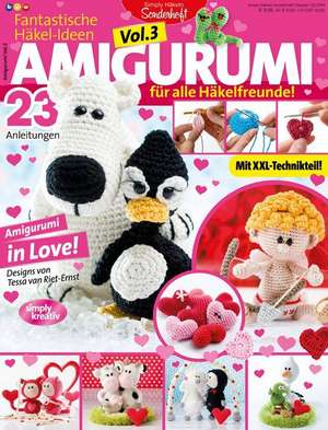 simply häkeln - Fantastische Häkel-Ideen AMIGURUMI in Love VOL. 3 de Tessa van Riet-Ernst