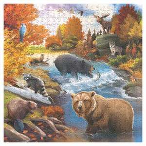 My Family Puzzle - Northern Wildlife 500 Teile de Jenny Palmer