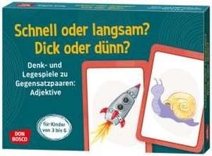 Schnell oder langsam? Dick oder dünn? de Angela Gully