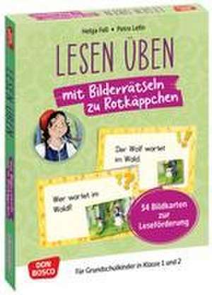 Lesen üben mit Bilderrätseln zu Rotkäppchen. 34 Bildkarten zur Leseförderung de Helga Fell